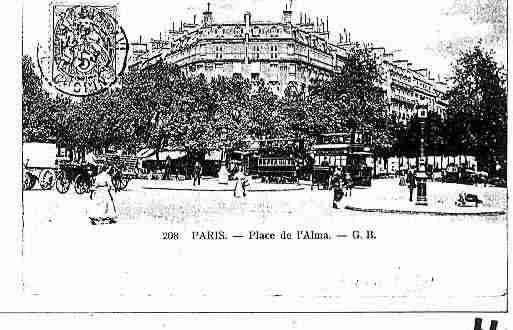 Ville de PARIS8 Carte postale ancienne