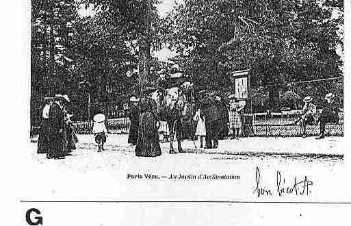 Ville de PARISVECU Carte postale ancienne