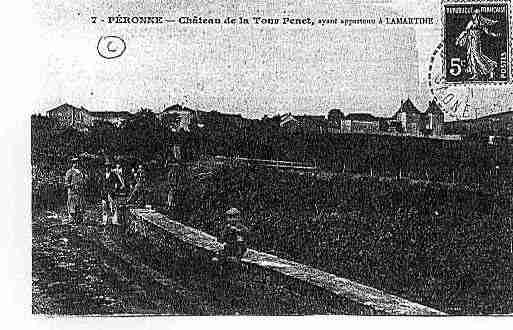 Ville de PERRECYLESFORGES Carte postale ancienne