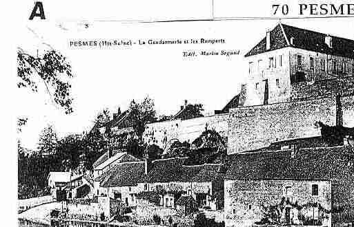 Ville de PESMES Carte postale ancienne