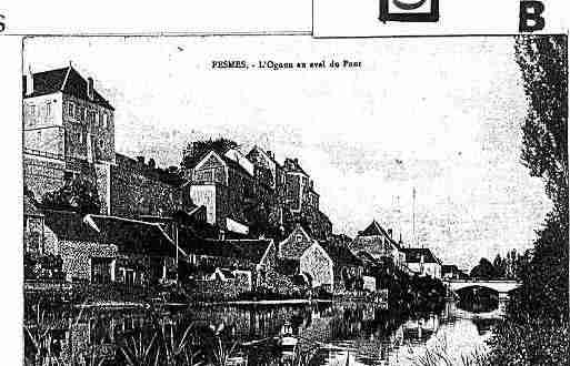 Ville de PESMES Carte postale ancienne