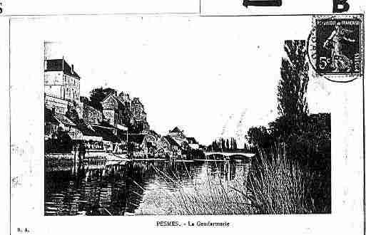 Ville de PESMES Carte postale ancienne