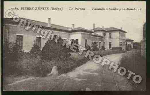 Ville de PIERREBENITE Carte postale ancienne