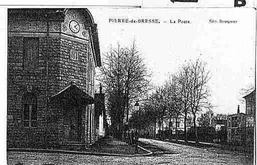 Ville de PIERREDEBRESSE Carte postale ancienne