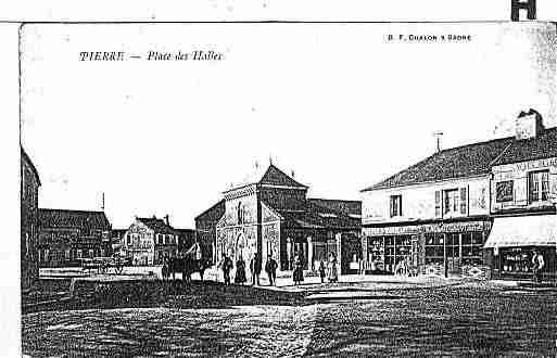 Ville de PIERREDEBRESSE Carte postale ancienne