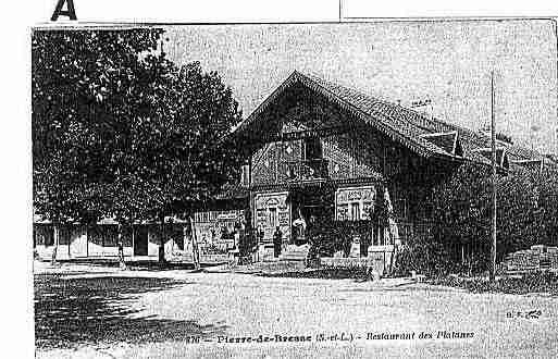 Ville de PIERREDEBRESSE Carte postale ancienne