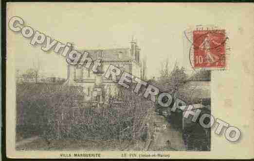 Ville de PIN(LE) Carte postale ancienne