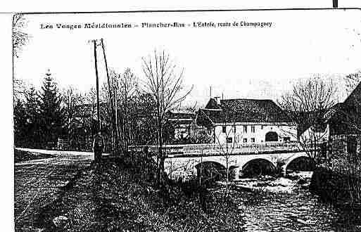 Ville de PLANCHERBAS Carte postale ancienne