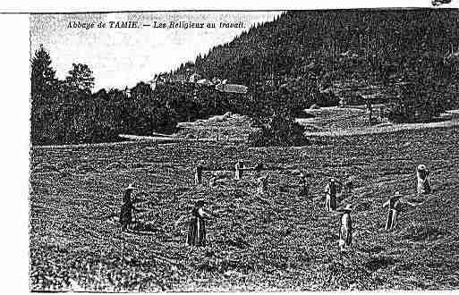 Ville de PLANCHERINE Carte postale ancienne