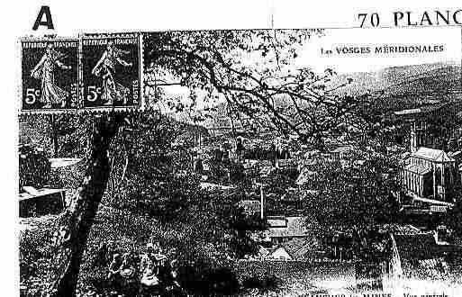 Ville de PLANCHERLESMINES Carte postale ancienne