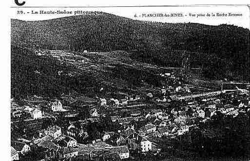 Ville de PLANCHERLESMINES Carte postale ancienne