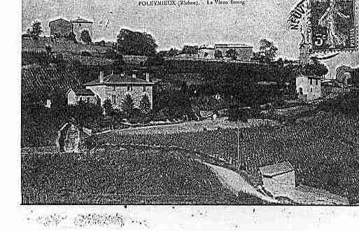 Ville de POLEYMIEUXAUMONTD\\\'OR Carte postale ancienne