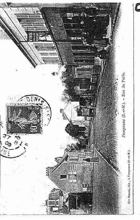 Ville de POMPONNE Carte postale ancienne