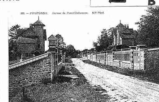 Ville de POMPONNE Carte postale ancienne