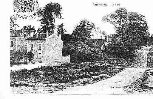 Ville de POMPONNE Carte postale ancienne