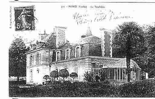 Ville de PONCESURLELOIR Carte postale ancienne Ville de PONCESURLELOIR Carte postale ancienne