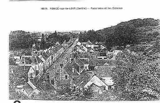 Ville de PONCESURLELOIR Carte postale ancienne Ville de PONCESURLELOIR Carte postale ancienne