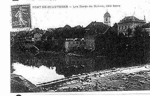 Ville de PONTDEBEAUVOISIN(LE) Carte postale ancienne