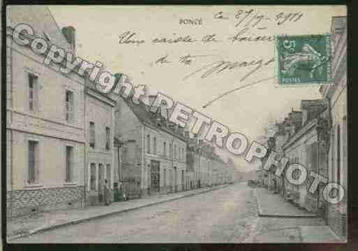 Ville de PONTDEGENNES Carte postale ancienne