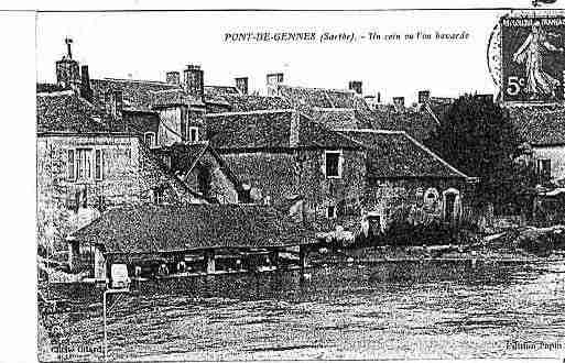 Ville de PONTDEGENNES Carte postale ancienne