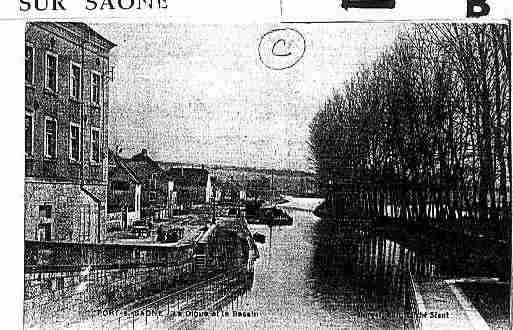 Ville de PORTSURSAONE Carte postale ancienne