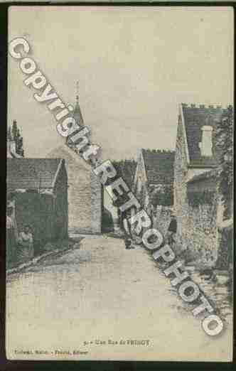 Ville de PRINGY Carte postale ancienne