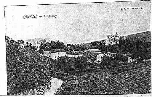 Ville de QUINCIEENBEAUJOLAIS Carte postale ancienne