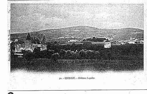 Ville de QUINCIEENBEAUJOLAIS Carte postale ancienne
