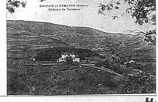 Ville de QUINCIEENBEAUJOLAIS Carte postale ancienne