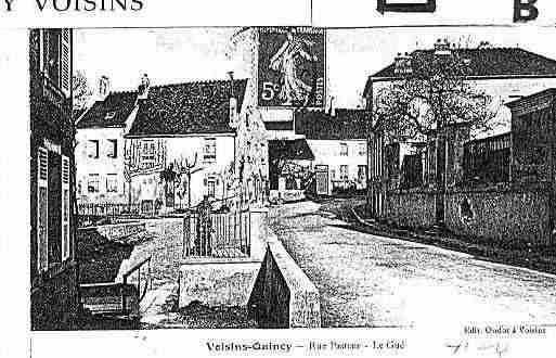 Ville de QUINCYVOISINS Carte postale ancienne