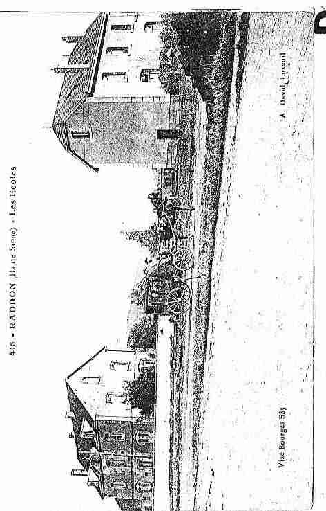 Ville de RADDONETCHAPENDU Carte postale ancienne