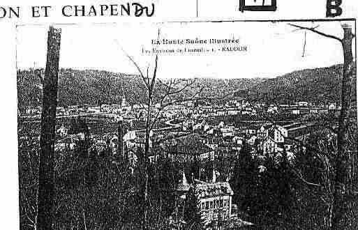 Ville de RADDONETCHAPENDU Carte postale ancienne