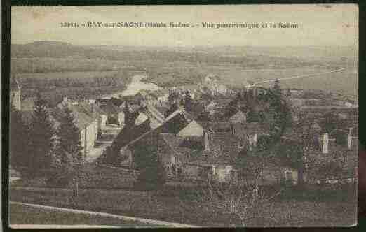 Ville de RAYSURSAONE Carte postale ancienne