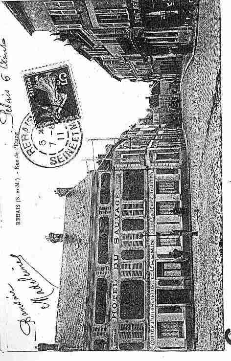 Ville de REBAIS Carte postale ancienne