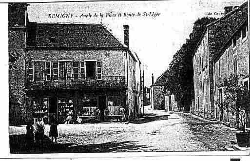 Ville de REMIGNY Carte postale ancienne