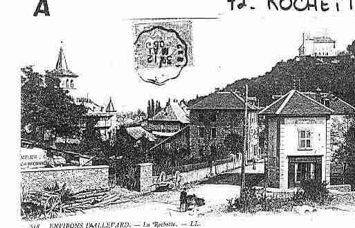 Ville de ROCHETTE(LA) Carte postale ancienne