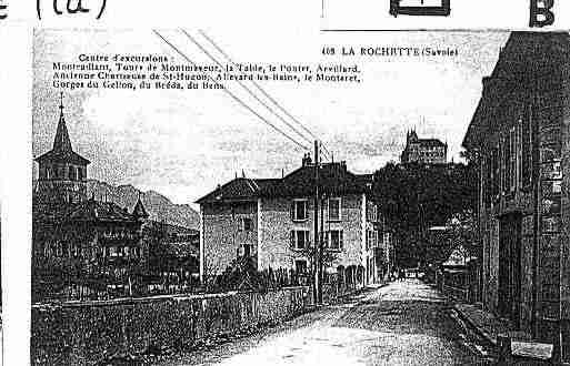 Ville de ROCHETTE(LA) Carte postale ancienne