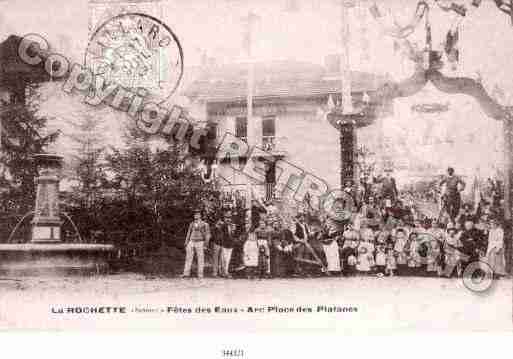 Ville de ROCHETTE(LA) Carte postale ancienne