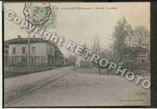 Ville de ROCHETTE(LA) Carte postale ancienne