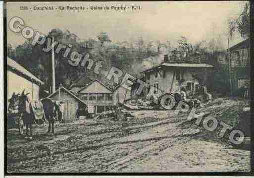 Ville de ROCHETTE(LA) Carte postale ancienne