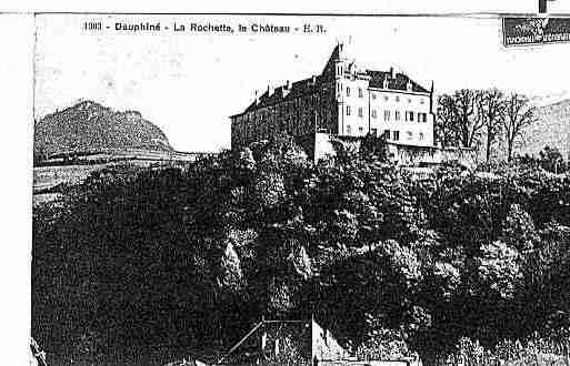 Ville de ROCHETTE(LA) Carte postale ancienne