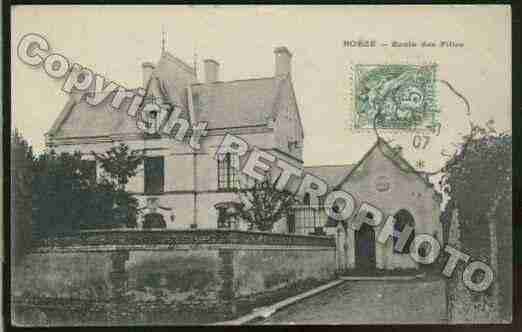 Ville de ROEZESURSARTHE Carte postale ancienne