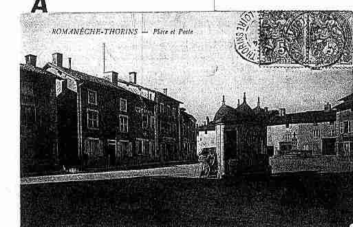 Ville de ROMANECHETHORINS Carte postale ancienne Ville de ROMANECHETHORINS Carte postale ancienne