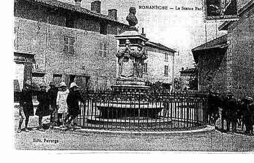 Ville de ROMANECHETHORINS Carte postale ancienne Ville de ROMANECHETHORINS Carte postale ancienne