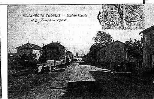 Ville de ROMANECHETHORINS Carte postale ancienne Ville de ROMANECHETHORINS Carte postale ancienne