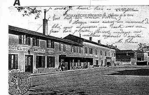 Ville de ROMANECHETHORINS Carte postale ancienne