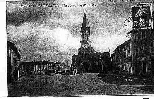 Ville de ROMANECHETHORINS Carte postale ancienne