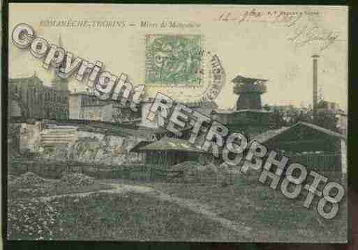 Ville de ROMANECHETHORINS Carte postale ancienne