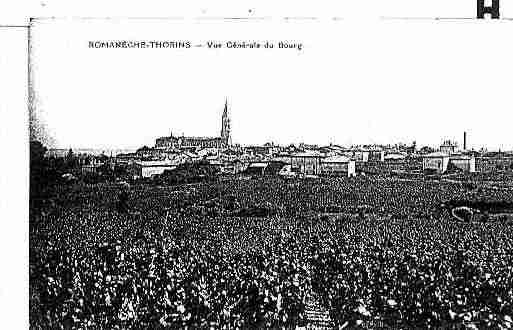 Ville de ROMANECHETHORINS Carte postale ancienne