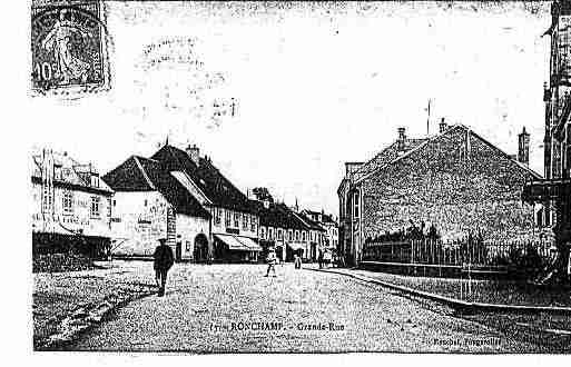 Ville de RONCHAMP Carte postale ancienne